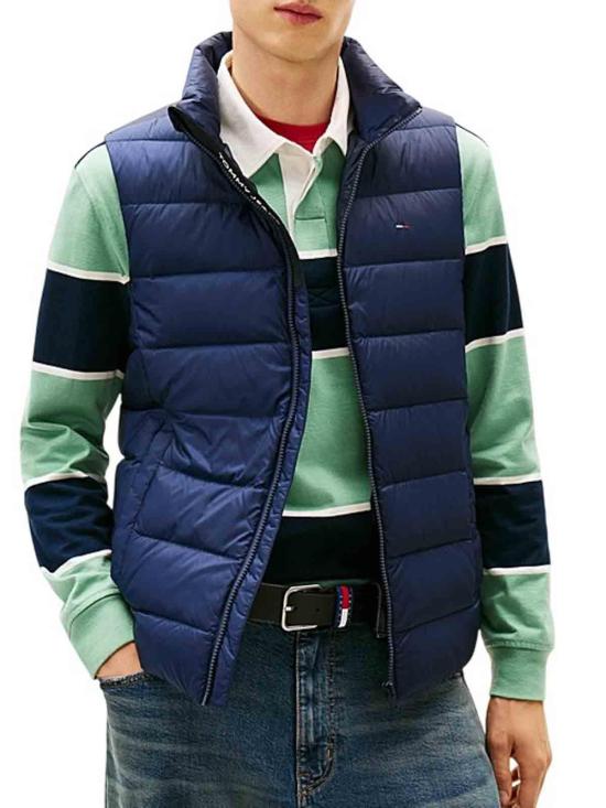 26SS 타미힐피거 패딩 DM0DM20663C1G Blue - TOMMY HILFIGER