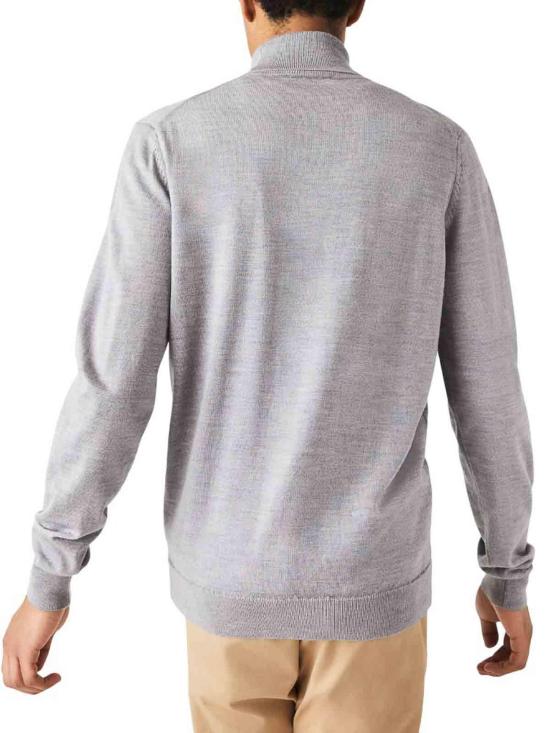  라코스테 메리노 울 터틀넥 스웨터 AH1959YRD GREY - LACOSTE