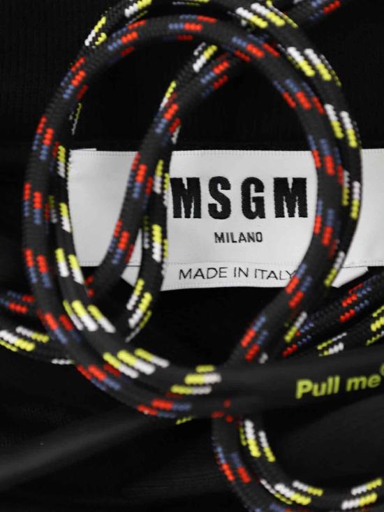  엠에스지엠 후드 티셔츠 3540MM8523779599 Black - MSGM