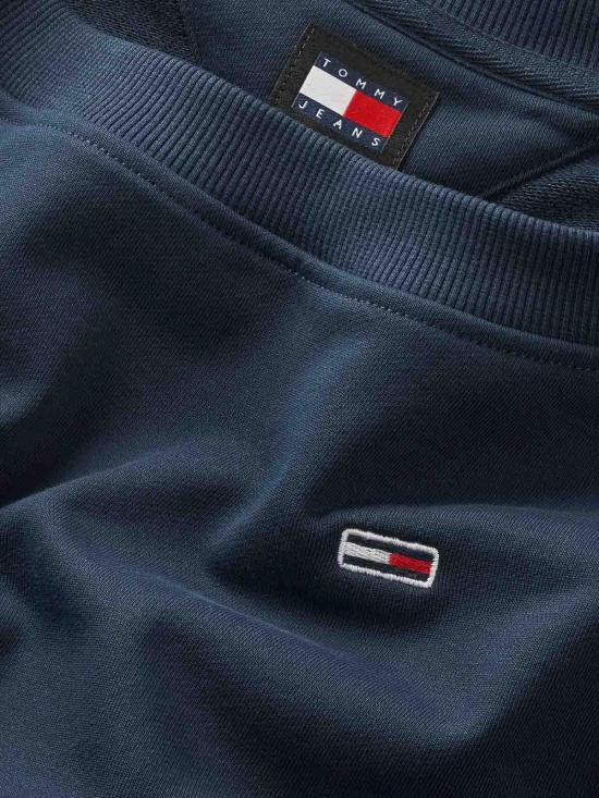  타미힐피거 긴팔 티셔츠 DW0DW17956C1G Blue - TOMMY HILFIGER