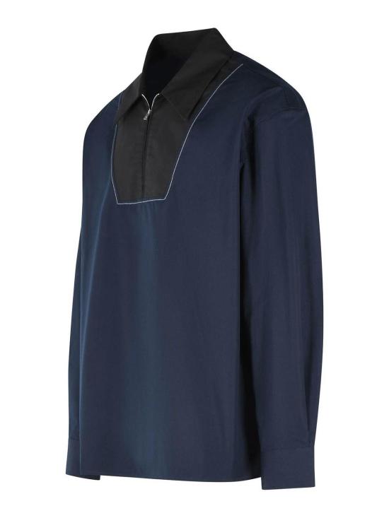 26FW 마르니 긴팔 티셔츠 CUMU0389J0TCY6500B90 Blue - MARNI