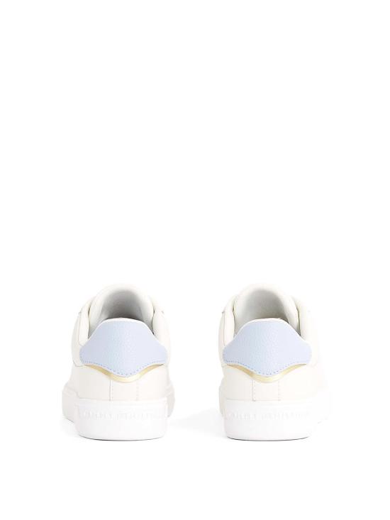 25FW 타미힐피거 스니커즈 FW0FW08320YBH White - TOMMY HILFIGER