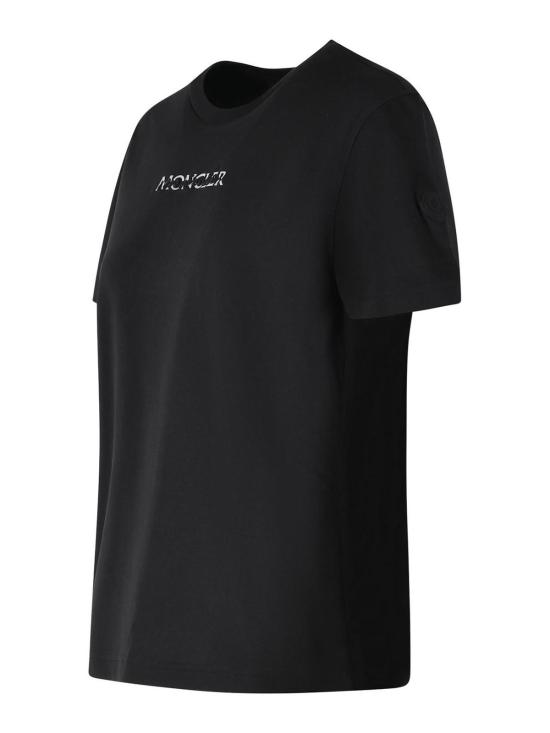 26FW 몽클레어 반팔 티셔츠 0938C0001289B8Q999 BLACK - MONCLER