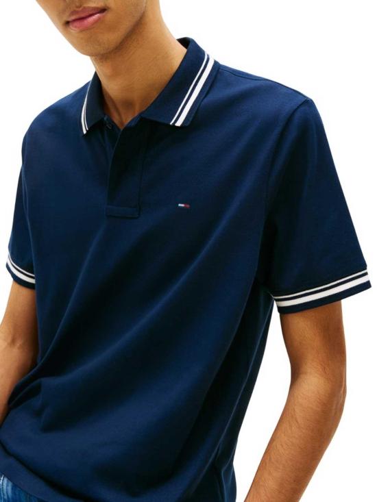 26SS 타미힐피거 폴로 티셔츠 DM0DM22700C1G Blue - TOMMY HILFIGER
