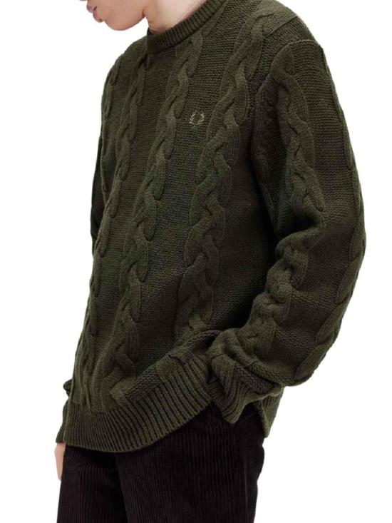  프레드페리 긴팔 티셔츠 K8562408 Green - FRED PERRY