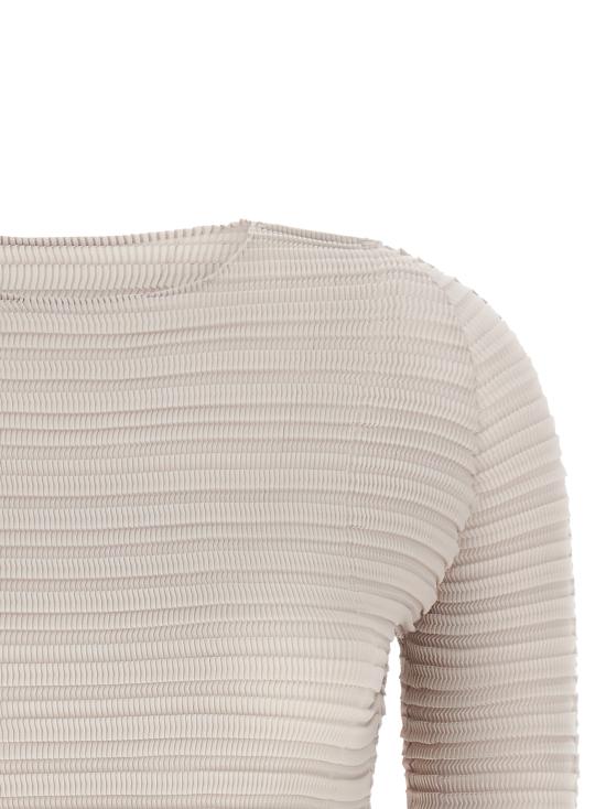 26SS 이세이 미야케 블라우스 IM66FJ65611 Beige - ISSEY MIYAKE