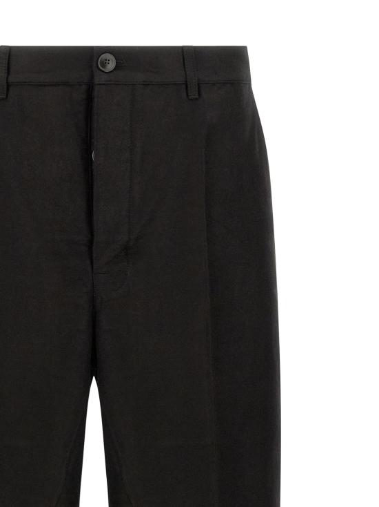 26FW 릭 오웬스 스트레이트 팬츠 RU02F4332MOR09 Black - RICK OWENS