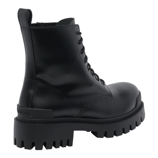 26FW 발렌시아가 스트라이크 집 레더 부츠 844967 WA9601000 BLACK - BALENCIAGA