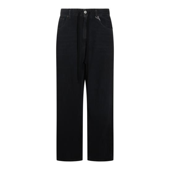 26FW MM6 메종마르지엘라 데님 팬츠 S52LA0262 M30064963 BLACK - MM6 MAISON MARGIELA