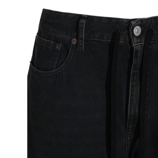 26FW MM6 메종마르지엘라 데님 팬츠 S52LA0262 M30064963 BLACK - MM6 MAISON MARGIELA
