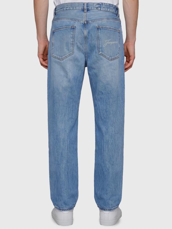 26FW 자크뮈스 스트레이트 데님 팬츠 PAM00028A BLUE - JACQUEMUS
