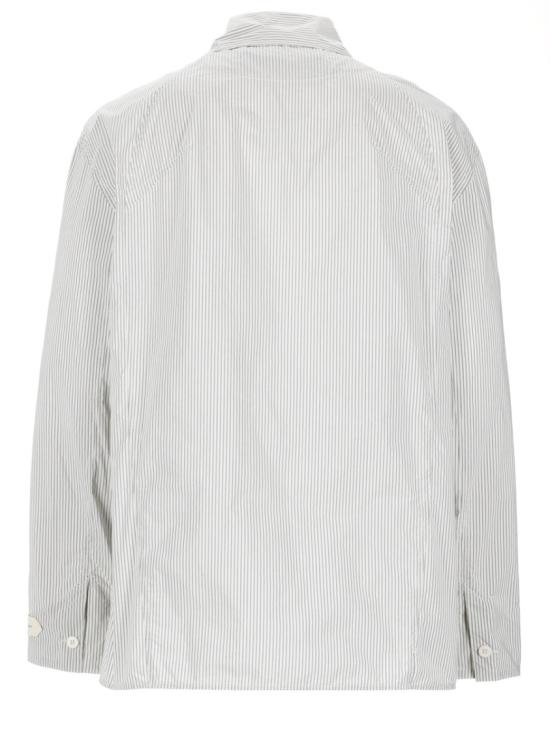26SS 자크뮈스 스트라이프 칼라 긴팔 재킷 OUM00159AW0 07559DD Grey - JACQUEMUS