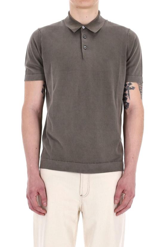 25SS 드루모어 폴로 티셔츠 D0GF202N 3575 Brown - DRUMOHR