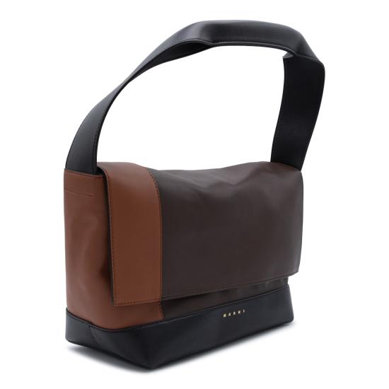 26FW 마르니 숄더백 SBMP0282U2 P8902ZP263 BARK SUDAN BLACK - MARNI