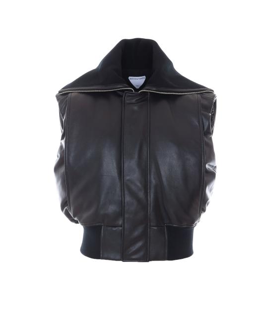 26FW 보테가베네타 베스트 873562 V61D01010 BLACK