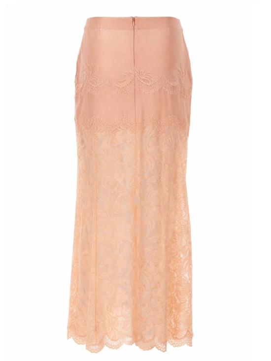 26SS 파코라반 롱 스커트 26PJJU021PA0170 P259 Pink - PACO RABANNE