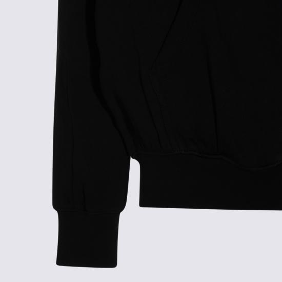 26FW 톰크롬 후드 티셔츠 MSJ71101 BLACK - THOM KROM