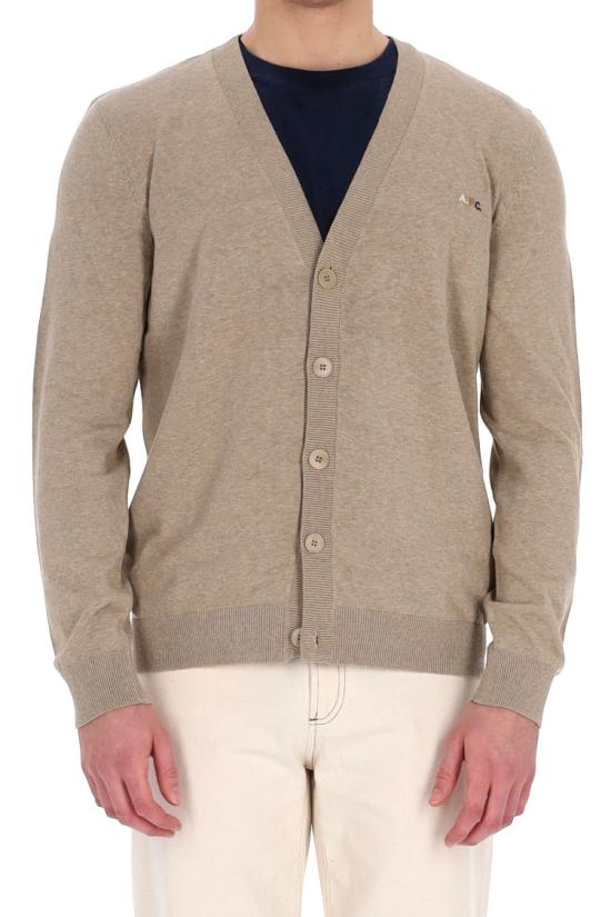 25SS 아페쎄 니트웨어 COEZJ H22315 2PBC Brown - A.P.C.