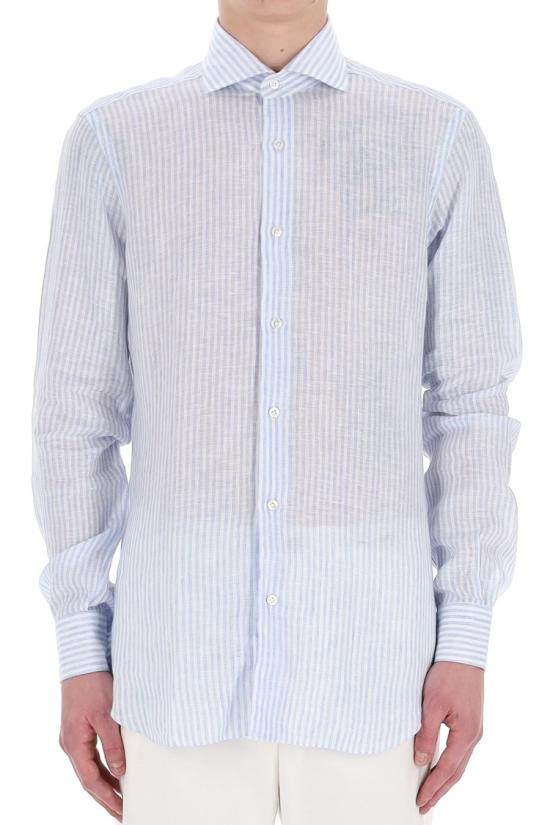25SS 발바 셔츠 K1U13P0147005 U0001 Blue - BARBA