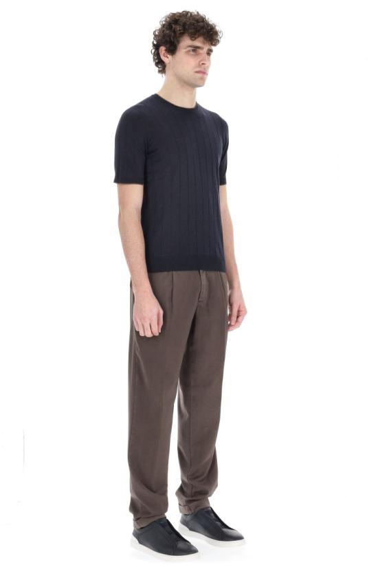 25SS 발바 반팔 티셔츠 23510 43516597 Blue - BARBA