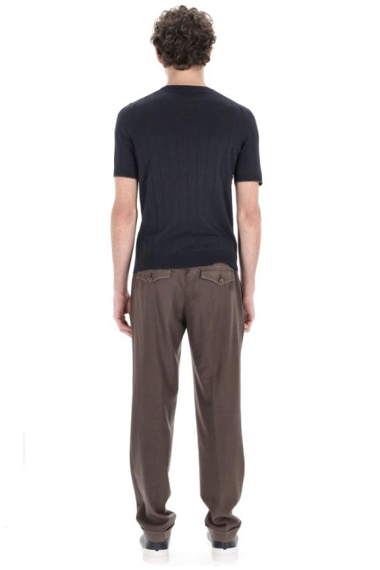 25SS 발바 반팔 티셔츠 23510 43516597 Blue - BARBA