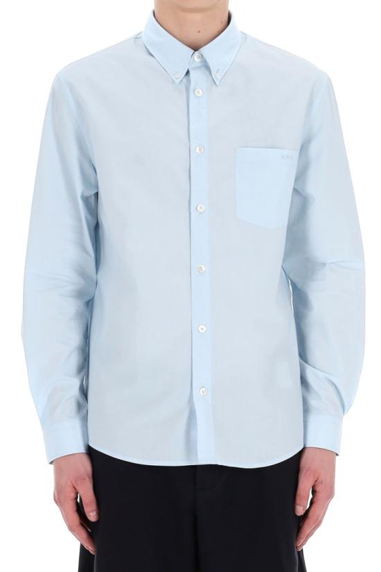 25SS 아페쎄 셔츠 COEVD H12509IAV Blue - A.P.C.