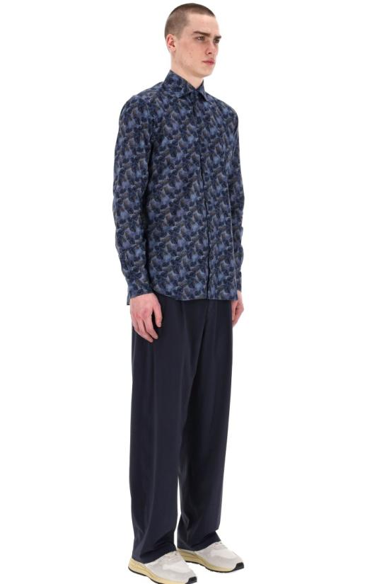 25SS 발바 셔츠 LIU13P0147117 U0001 Blue - BARBA