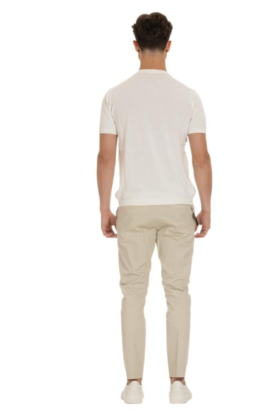  딸리아토레 반팔 티셔츠 FOX PWE24 0124E378 White - TAGLIATORE