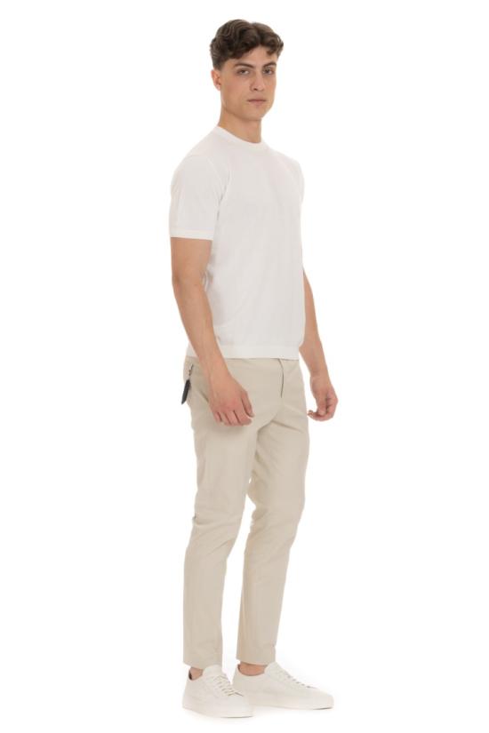  딸리아토레 반팔 티셔츠 FOX PWE24 0124E378 White - TAGLIATORE
