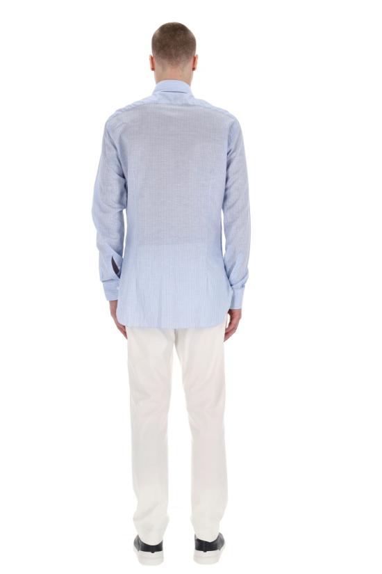 25SS 발바 셔츠 K1U13P0147126 U0001 Blue - BARBA