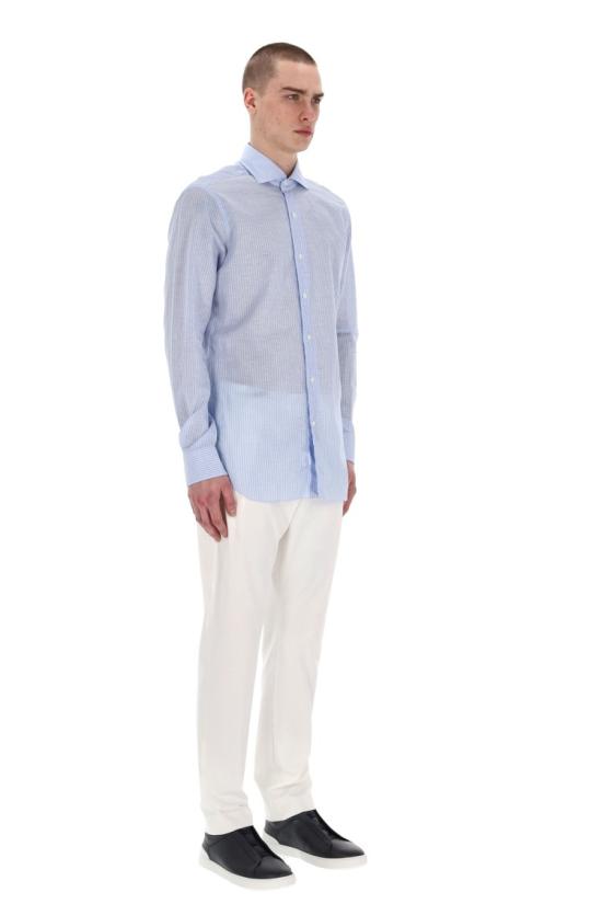 25SS 발바 셔츠 K1U13P0147126 U0001 Blue - BARBA
