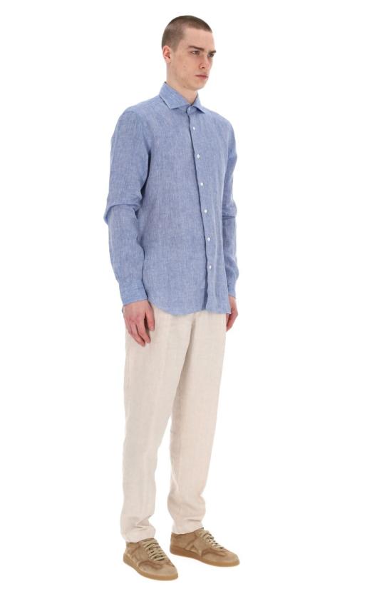 25SS 발바 셔츠 LIU13P0147067 U0004 Blue - BARBA