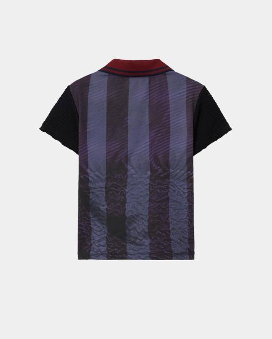 26SS 앤더슨벨 반팔 티셔츠 atb1561w NAVY WINE DOM - ANDERSSON BELL