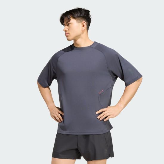  아디다스 반팔 티셔츠 KU8463 Night Grey DOM - ADIDAS
