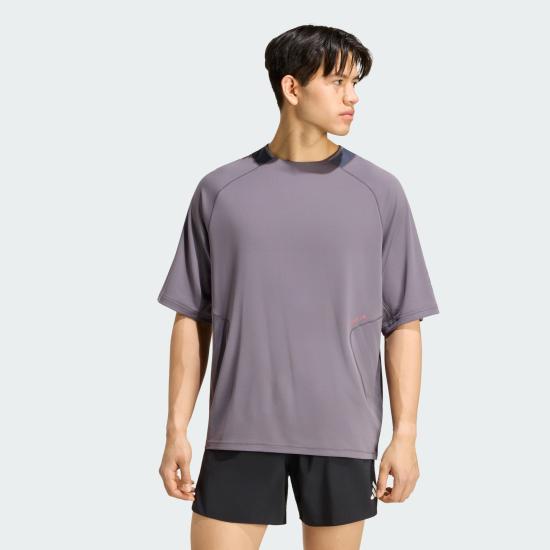  아디다스 반팔 티셔츠 KU8464 Grey Strata DOM - ADIDAS