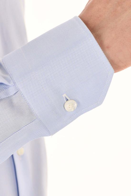 25SS 에르메네질도제냐 셔츠 903902A9 9MS0BAAZZ Blue - ERMENEGILDO ZEGNA
