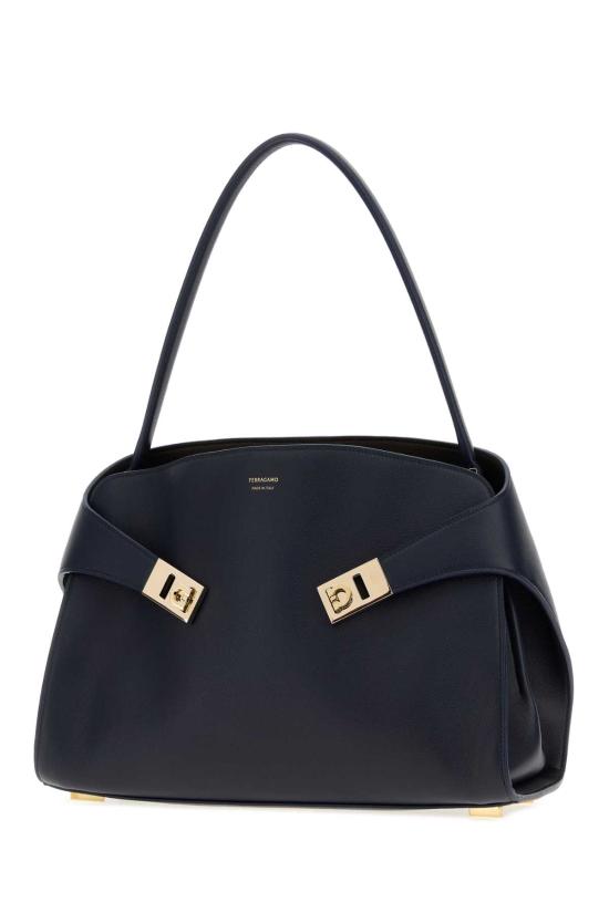 26FW 살바토레 페라가모 토트백 219816789711 NEWNAVDKBTMOR Blue - SALVATORE FERRAGAMO