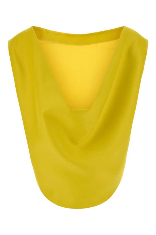 26FW 발렌시아가 반팔 티셔츠 872137TUT22 7200 Yellow - BALENCIAGA