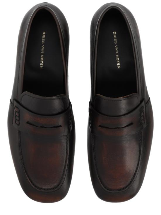 26SS 드리스 반 노튼 로퍼 011714 0107712 Brown - DRIES VAN NOTEN