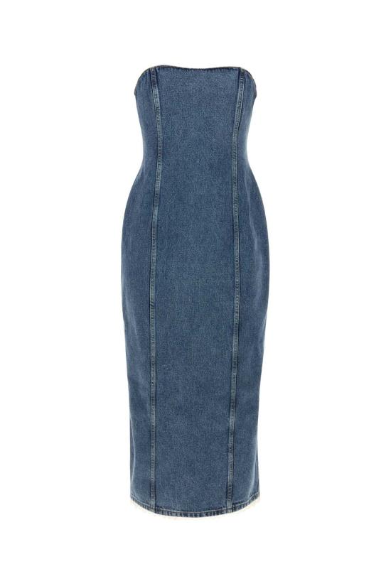 26SS 마그다뷰트림 원피스 157426 DARKBLUE Light Blue