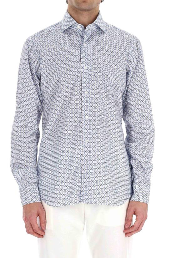 25SS 발바 셔츠 LIU13P0147132U0001 Blue - BARBA