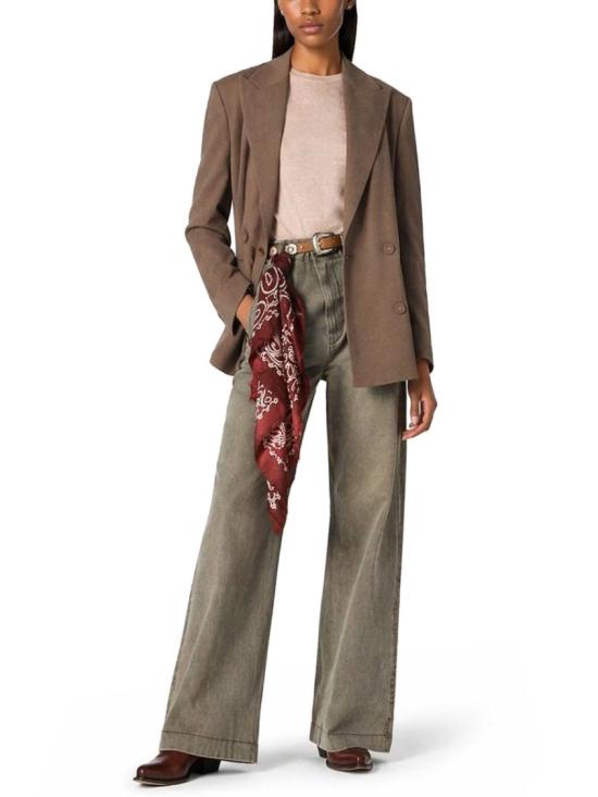 26SS 골든구스 수트 자켓 GWP02332 P00232835484 Brown - GOLDEN GOOSE