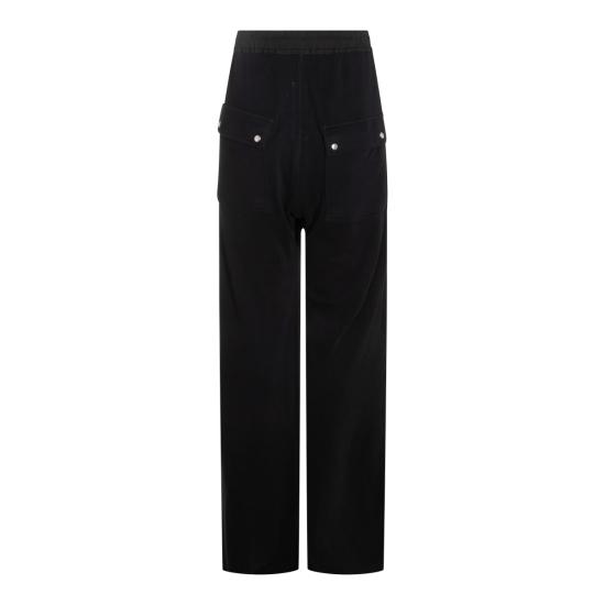 26FW 릭 오웬스 트레이닝/조거 팬츠 RU02F4366 JDC09 BLACK - RICK OWENS