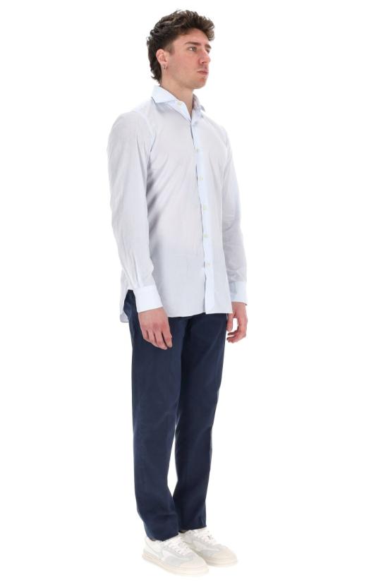 25SS 피나모레 셔츠 NP 045913 C0469E01 Blue - FINAMORE