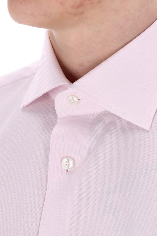25SS 에르메네질도제냐 셔츠 903903A9 9MS0BAROSA Pink - ERMENEGILDO ZEGNA