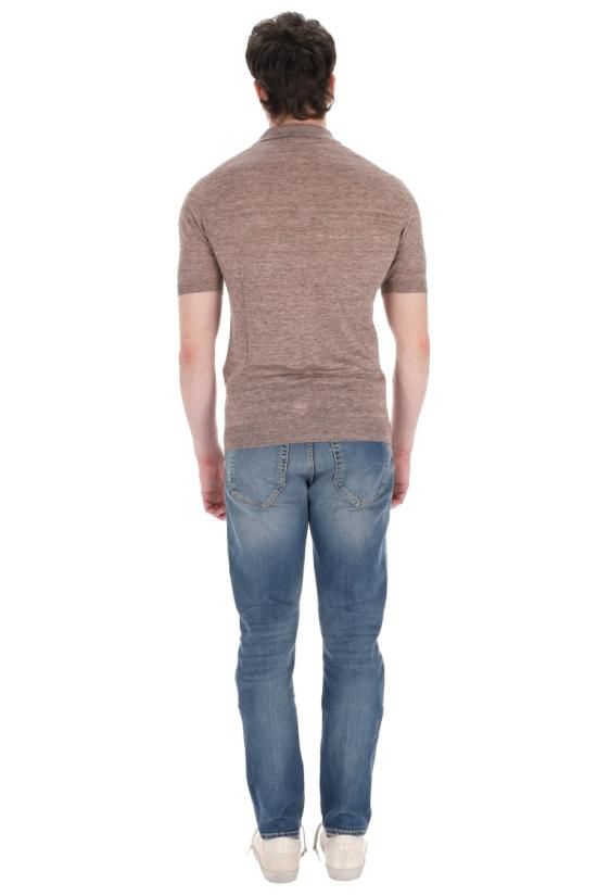 25SS 발바 폴로 티셔츠 24804 57587140 Brown - BARBA