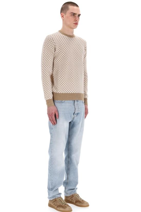 25SS 드루모어 니트웨어 D9LZ113N 7B39 Brown - DRUMOHR