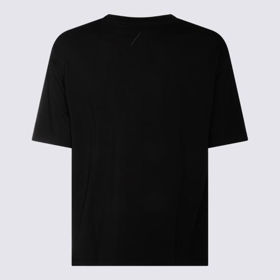 26FW 톰크롬 반팔 티셔츠 MTS98601 11 BLACK - THOM KROM