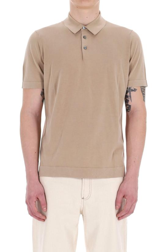 25SS 드루모어 폴로 티셔츠 D0GF202N 2515 Brown - DRUMOHR