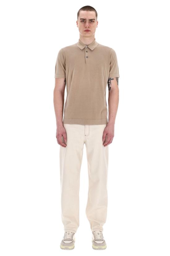 25SS 드루모어 폴로 티셔츠 D0GF202N 2515 Brown